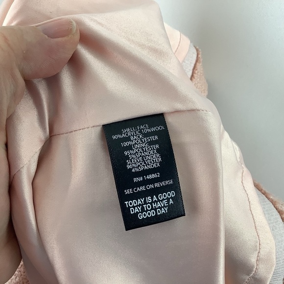 Torrid Light Pink Woolen Fit & Flare Coat **** - Picture 7 of 10